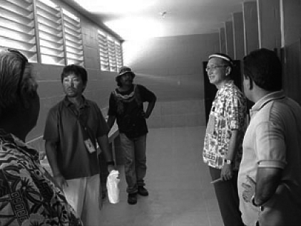 Meeting at site