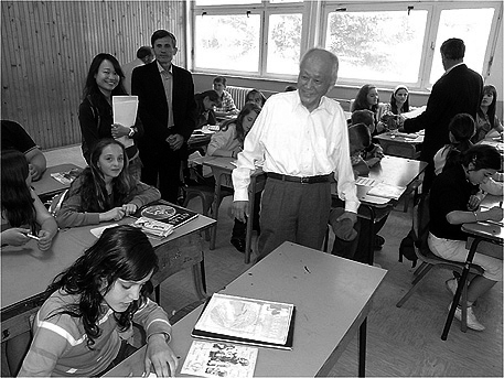 Mr. Matsumoto at a workshop