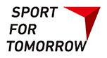 “Sport for Tomorrow” logo