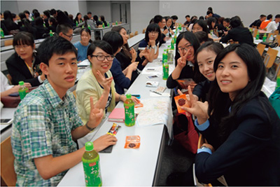 A delegation of Chinese university students visiting Japan No. 22 group (September 13-20; Photo: Japan-China Friendship Center)