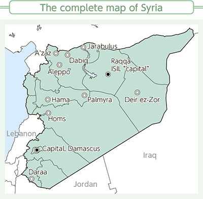 The complete map of Syria