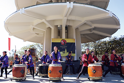 Wadaiko (Japanese drum) performance (October 20, San Francisco, U.S.)