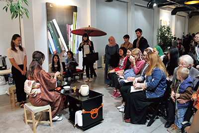 Tea ceremony lecture and demonstration (September 28 to October 1, Bishkek, Kyrgyzstan)