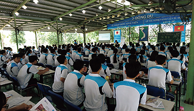 Briefing on studying in Japan at a Japanese language school (August 3, Ho Chi Minh City, Viet Nam)