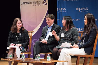 U.S-Japan Public Intellectuals Network Program (October, New York, U.S.; Photo: Alan Klein, Japan Society, The Japan Foundation)