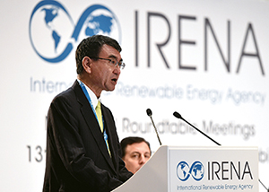 International Renewable Energy Agency (IRENA) Assembly (January, United Arab Emirates) (Chapter 3-3-4)