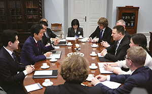 Visit to Estonia (Photo: Cabinet Public Relations Office)