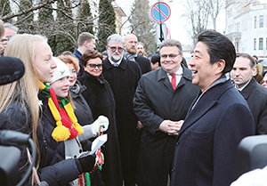 Visit to Lithuania (Photo: Cabinet Public Relations Office)