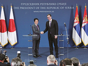 Visit to Serbia (Photo: Cabinet Public Relations Office)