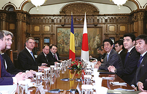 Visit to Romania (Photo: Cabinet Public Relations Office)