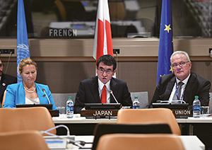 UN General Assembly High-Level Side Event on “Promoting Quality Infrastructure” (September, U.S.) (Chapter 3-2-1)