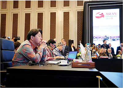 Foreign Minister Hayashi attends the 13th EAS Foreign Ministers' Meeting (July 14, Jakarta, Indonesia)