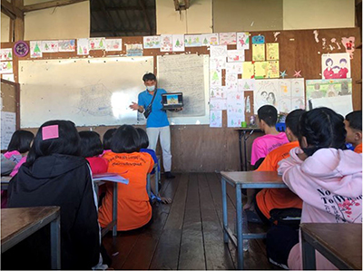 Learning in progress at an MLC (December, Thailand; Photo: MECC TAK PASEO 2)