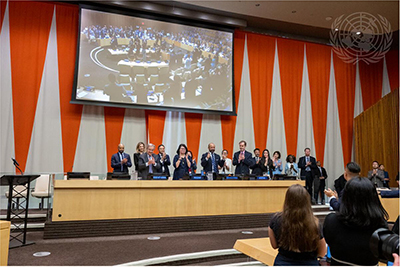 Adoption of the BBNJ Agreement in the UN (June, U.S. Photo: UN Photo/Eskinder Debebe)