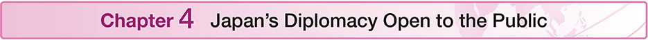 Chapter 4 Japan's Diplomacy Open to the Public