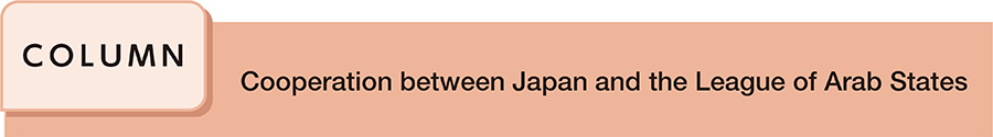 Cooperation between Japan and the League of Arab States