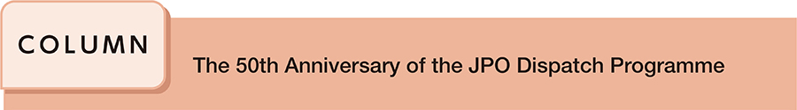 The 50th Anniversary of the JPO Dispatch Programme