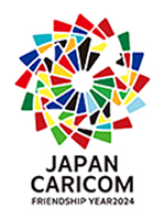 Logo for Japan-CARICOM Friendship Year 2024