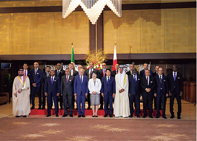 The 5th Japan-Arab Economic Forum Ministerial Conference (July 11, Iikura Guest House, MOFA, Tokyo)