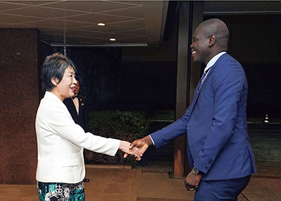 Japan-South Africa Foreign Ministers' Meeting (August 23, Tokyo)