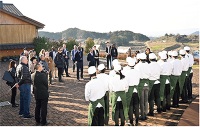 Foreign diplomatic corps visiting sites in Nara Prefecture and Sakai City in Osaka Prefecture (Diplomats' Study Tour) (January 30, Nara Prefecture, January 31, Sakai City, Osaka Prefecture)