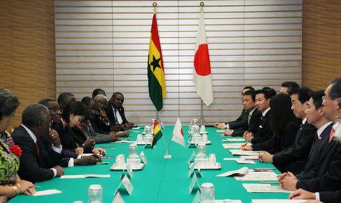 (Photo)Japan-Ghana Summit Meeting2