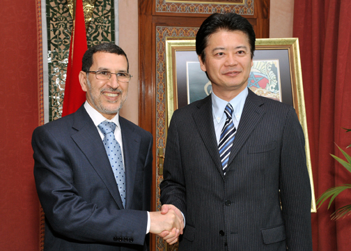 (photo)Meeting with H.E. Dr. Saad Dine El Otmani, Minister of Foreign Affairs and Cooperation