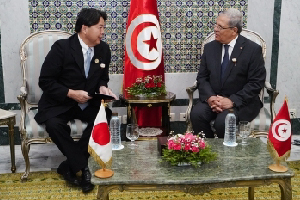 Japan-Tunisia Foreign Ministers' Meeting