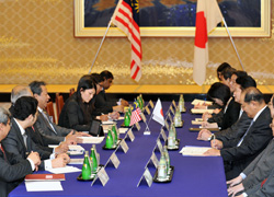 Photo:Visit to Japan of H.E. Dato' Sri Anifah bin Aman, Minister of Foreign Affairs, Malaysia-2