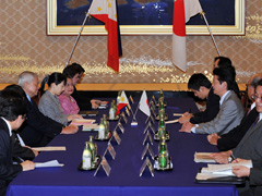 (Photo)Japan-Philippines Foreign Ministers' Meeting-2