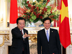 (Photo)Japan-Viet Nam Summit Meeting-1