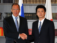 (Photo)Foreign Minister Gemba's Visit to Russia (Overview)-1