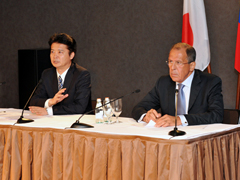 (Photo)Foreign Minister Gemba's Visit to Russia (Overview)-2