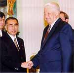 Official Visit to the Russian Federation by Prime Minister Keizo Obuchi