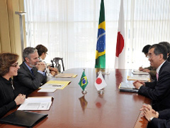 (photo) Overview of the Japan-Brazil Foreign Ministers' Meeting-3