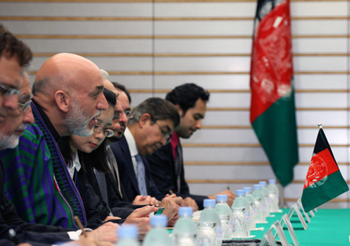 (Photo)Japan-Afghanistan Summit Meeting-2