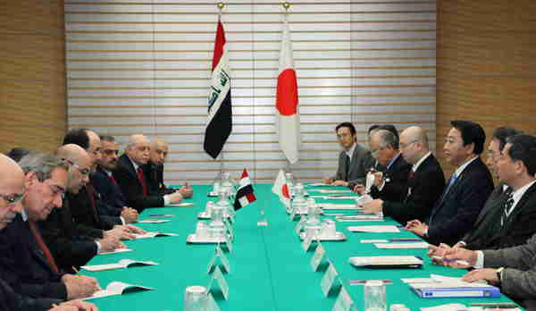 (Photo)Meeting between Prime Minister Noda and Prime Minister al-Maliki of Iraq-2(Photo: Cabinet Public Relations Office)