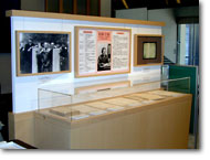 Sugihara's memorabilia exhibited at the Diplomatic Record Office