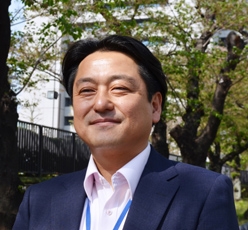 (写真1)経済局G20サミット事務局所属 綱島 晴宏さん