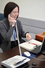 (写真2)欧州局西欧課所属 池村 七海さん