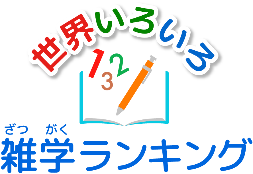 世界いろいろ雑学ランキング